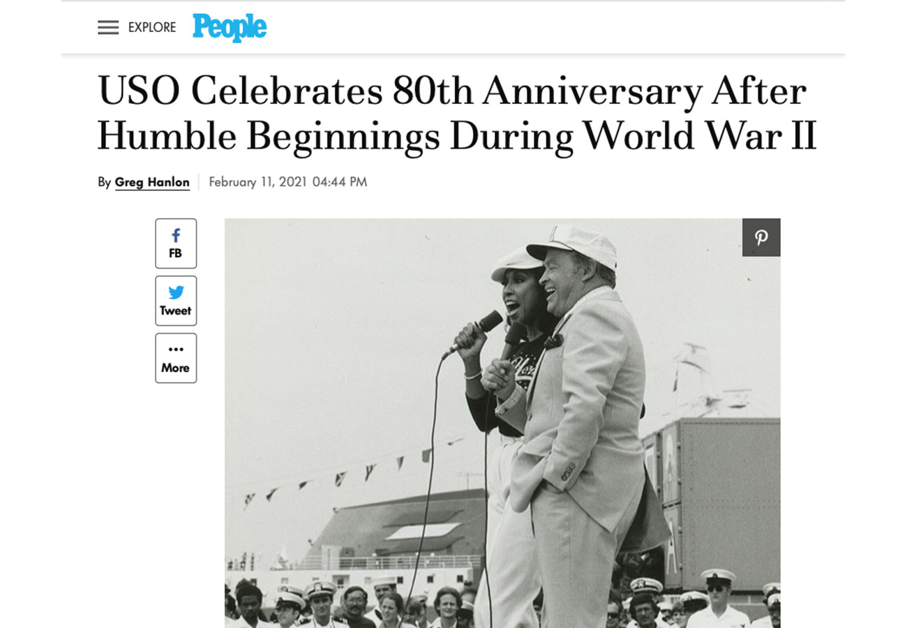USO Celebrates 80th Anniversary